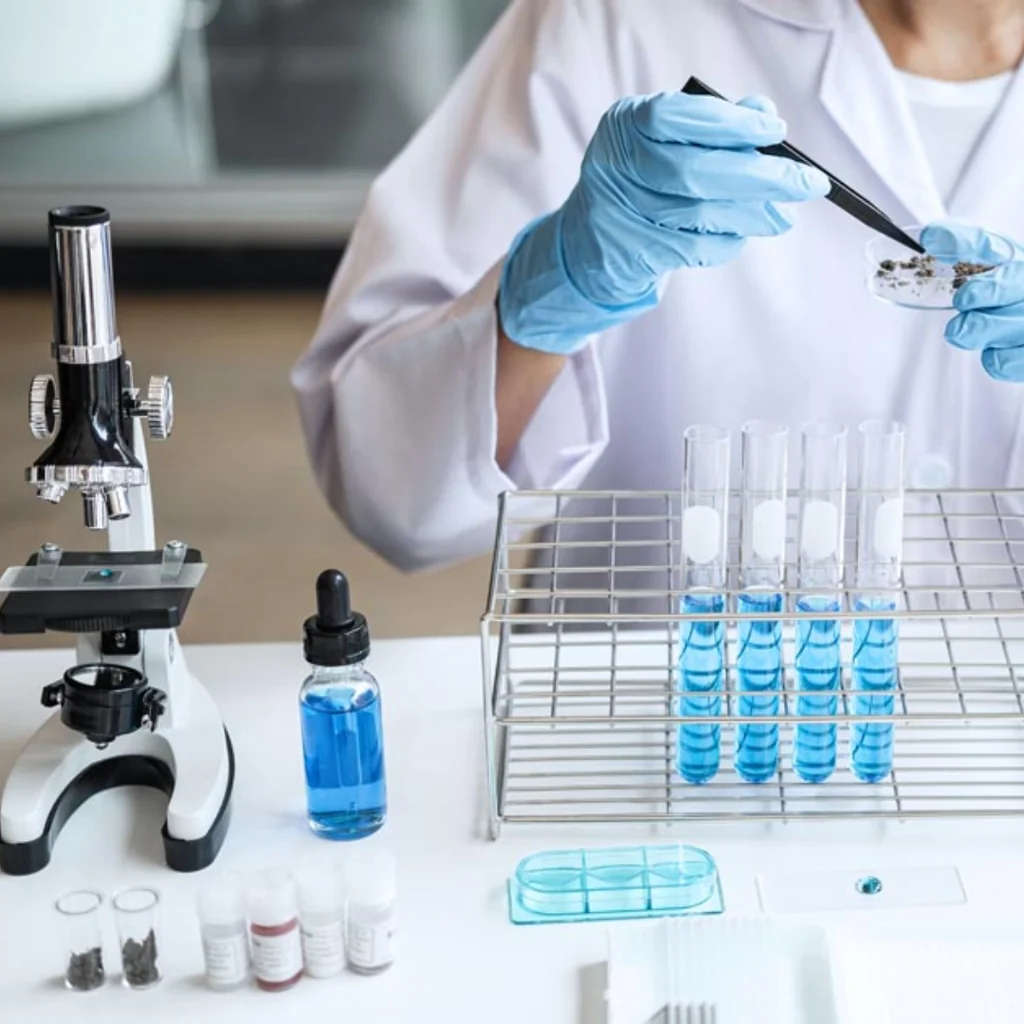 Specialty laboratory analysis of chemical markers at AARx